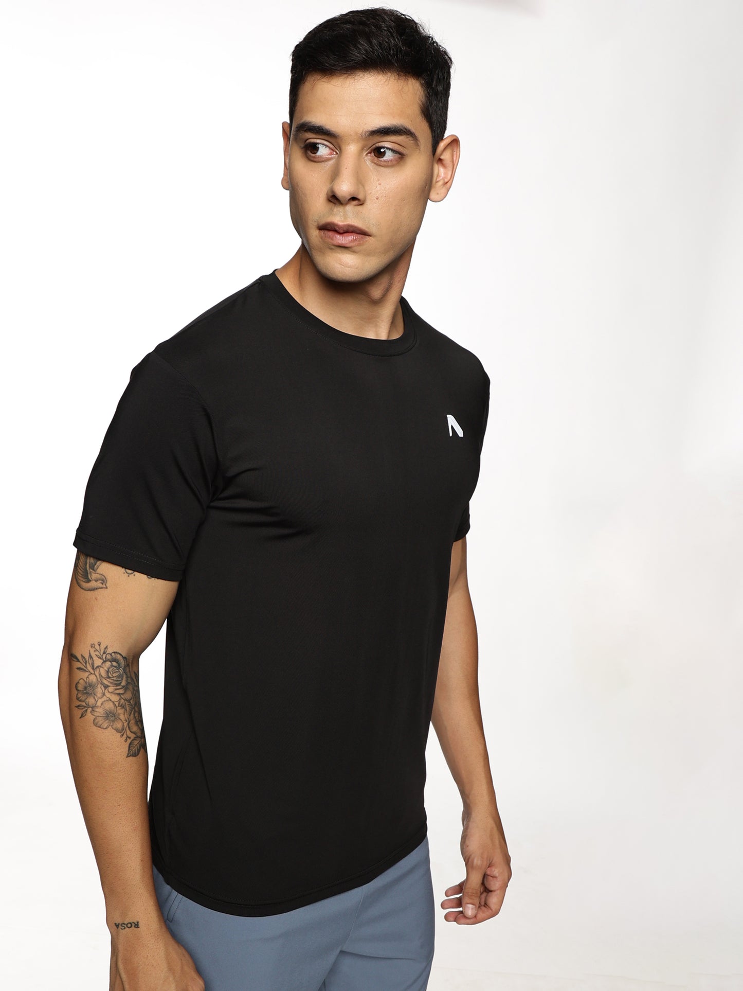 Men’s black gym t-shirt – ALP Mode active wear