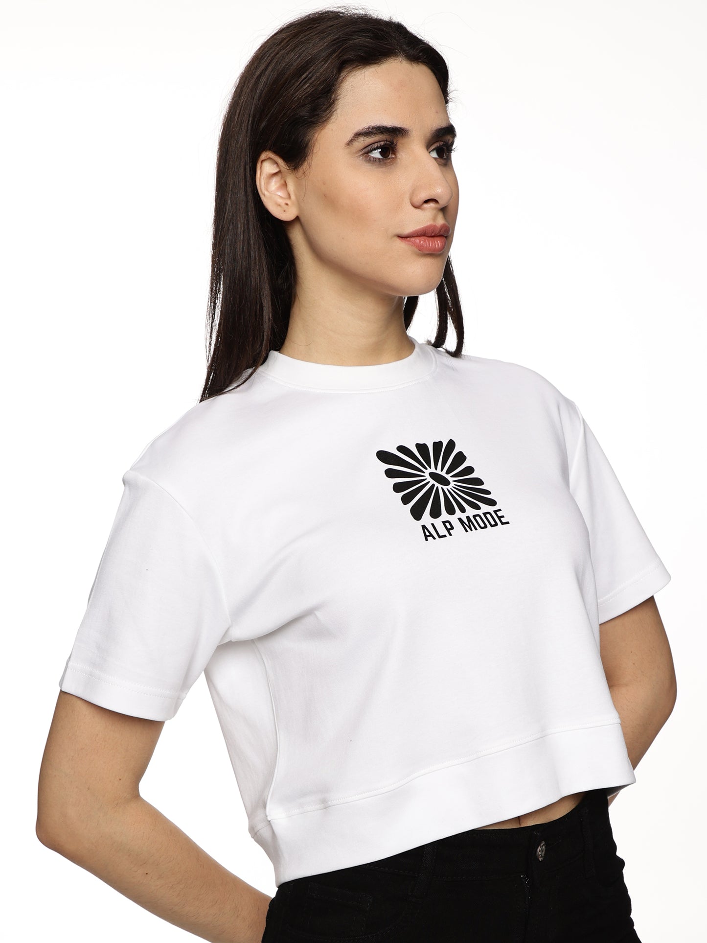 Crop Top White ALP Mode 1259.00 INR ALP Mode