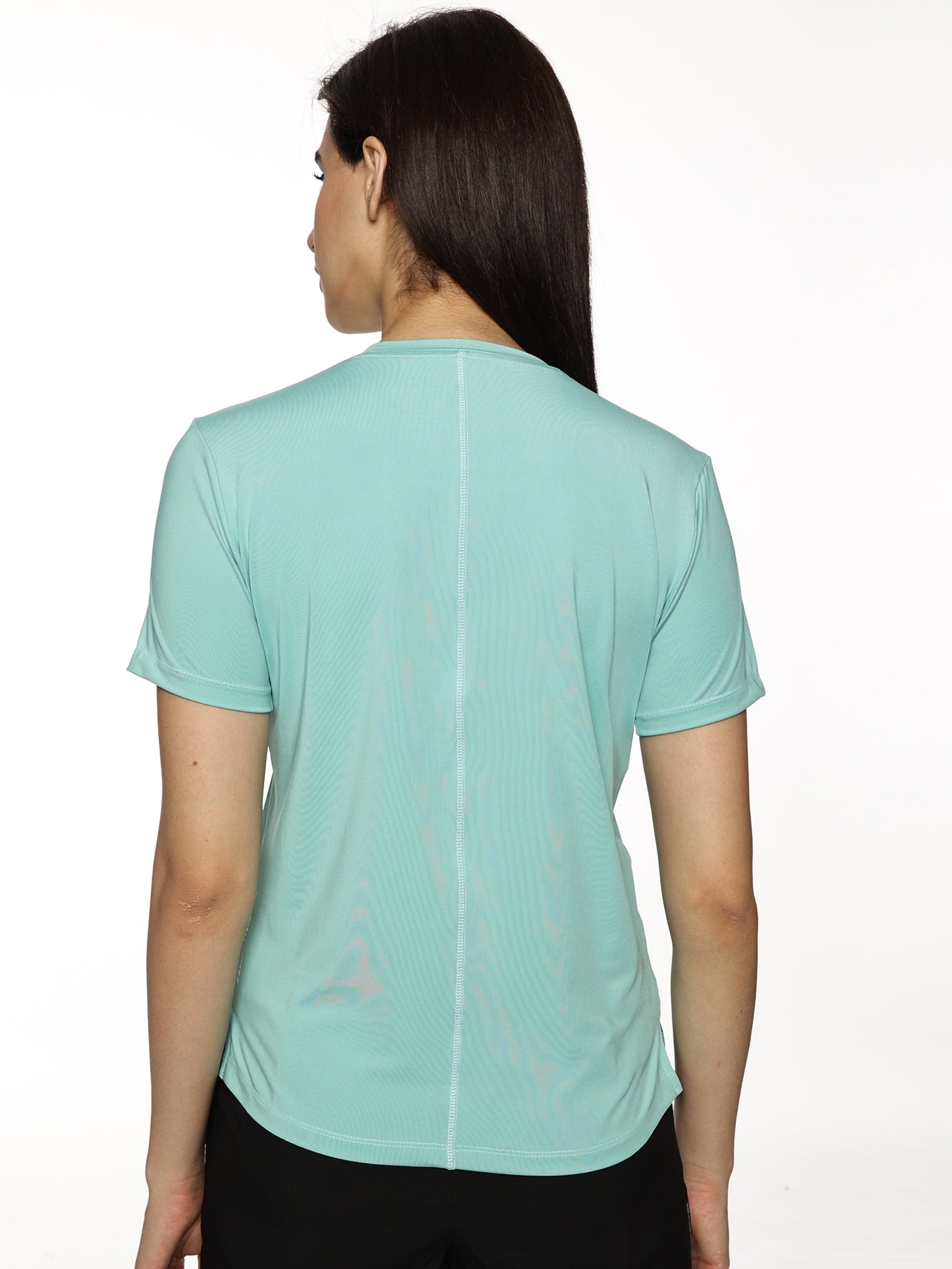 ALP Mode Mint Performance T-Shirt back view – Women’s Athleisure Wear