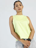 ALP Mode Yellow Tank Top front view – Women’s Athleisure Wear

