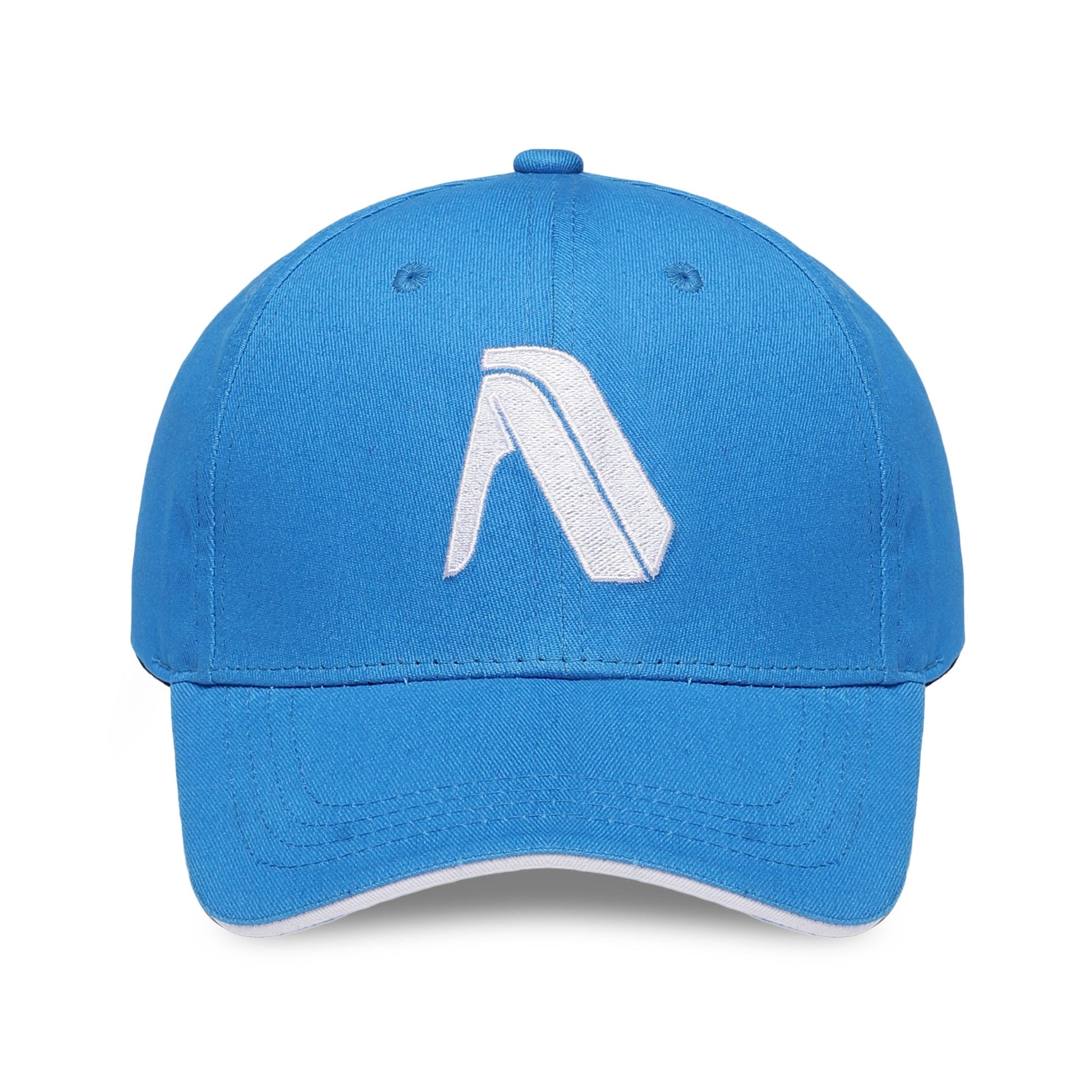 Sky Blue Cap For Men Sky Blue Round Cap For Baby Boy Cotton Round