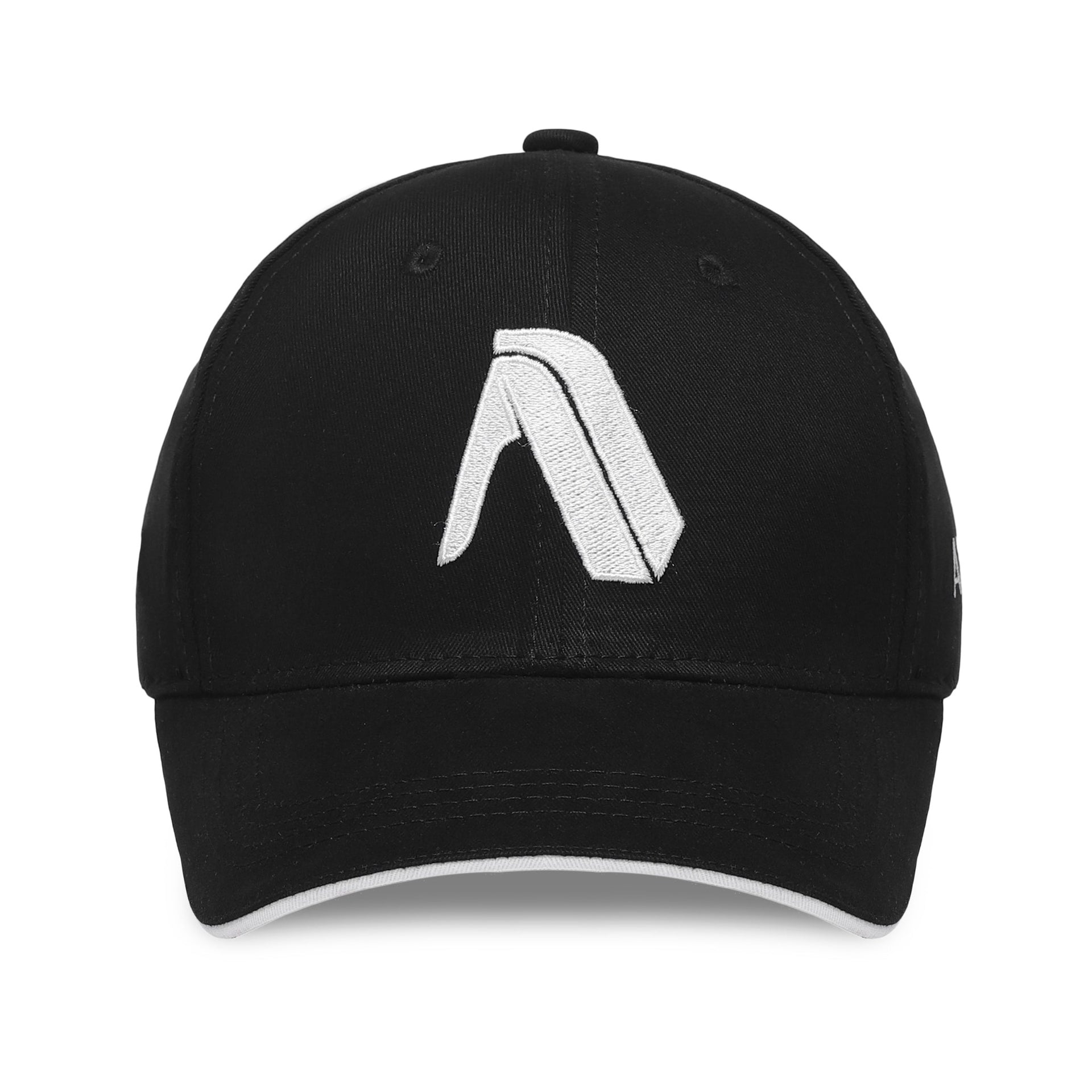 Apex Premium Cotton Cap - Black