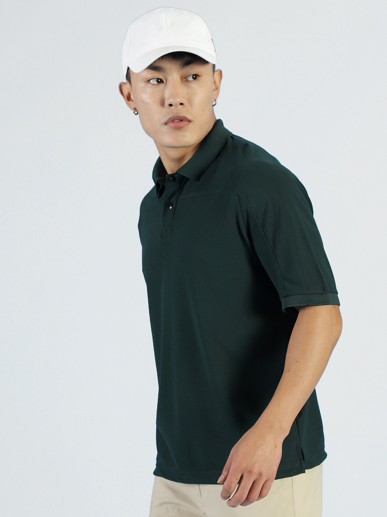 Buy Men's Legacy Fit Polo T-shirt Online - Pine Green