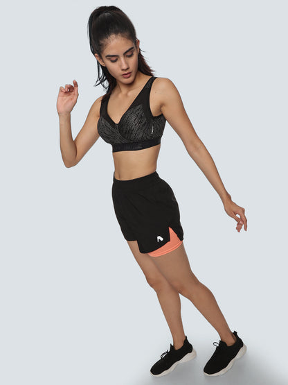 duo stride shorts for women